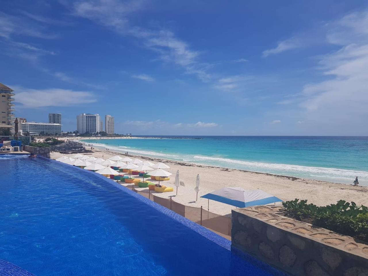 Cozy And Modern Apartamento Cancún Exterior foto