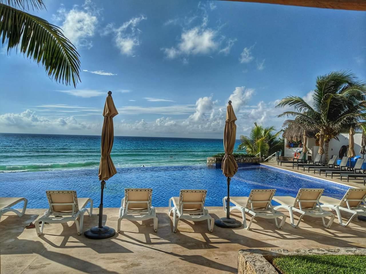Cozy And Modern Apartamento Cancún Exterior foto